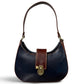 Modarno Borsa Hobo Classica "La Beatrice" in Pelle Vacchetta 25x7x19 cm