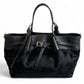Modarno Borsa Shopper doppio manico XL in pelle e cavallino lussuoso 43x14x23 cm