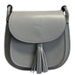 Woman's Shoulder Bag in Genuine Leather Made in Italy - 23x21x7