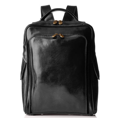 Zaino da uomo in vera pelle fatto a mano Borsa per computer Zaino da uomo in vera pelle fatto a mano Borsa per computer