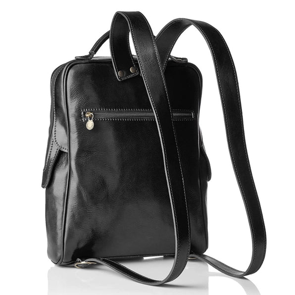 Modarno Leather Backpack for Men Handmade by Expert Artisans - Leather Backpack for 13 Inch PC - Vintage Cowhide Leather Backpack with Adjustable Shoulder Straps