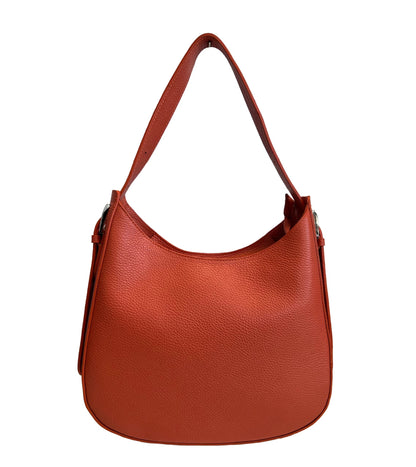 Modarno Shoulder Bag Adjustable Shoulder / Hand Bag for Woman in Genuine Leather Made in Italy