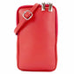 Modarno Kleine Umhängetasche für Handy für Damen und Herren aus echtem Leder 11cm x 2cm x 18cm