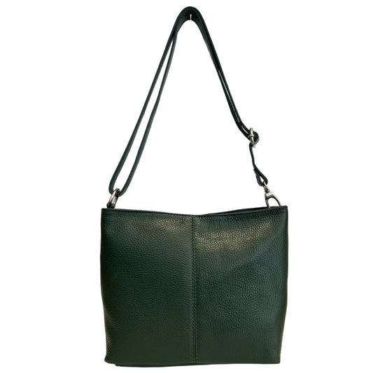 Modarno Tasche mit Schultergurt, Umhängetasche, Utility Hobobag für Damen 28x14x28 cm