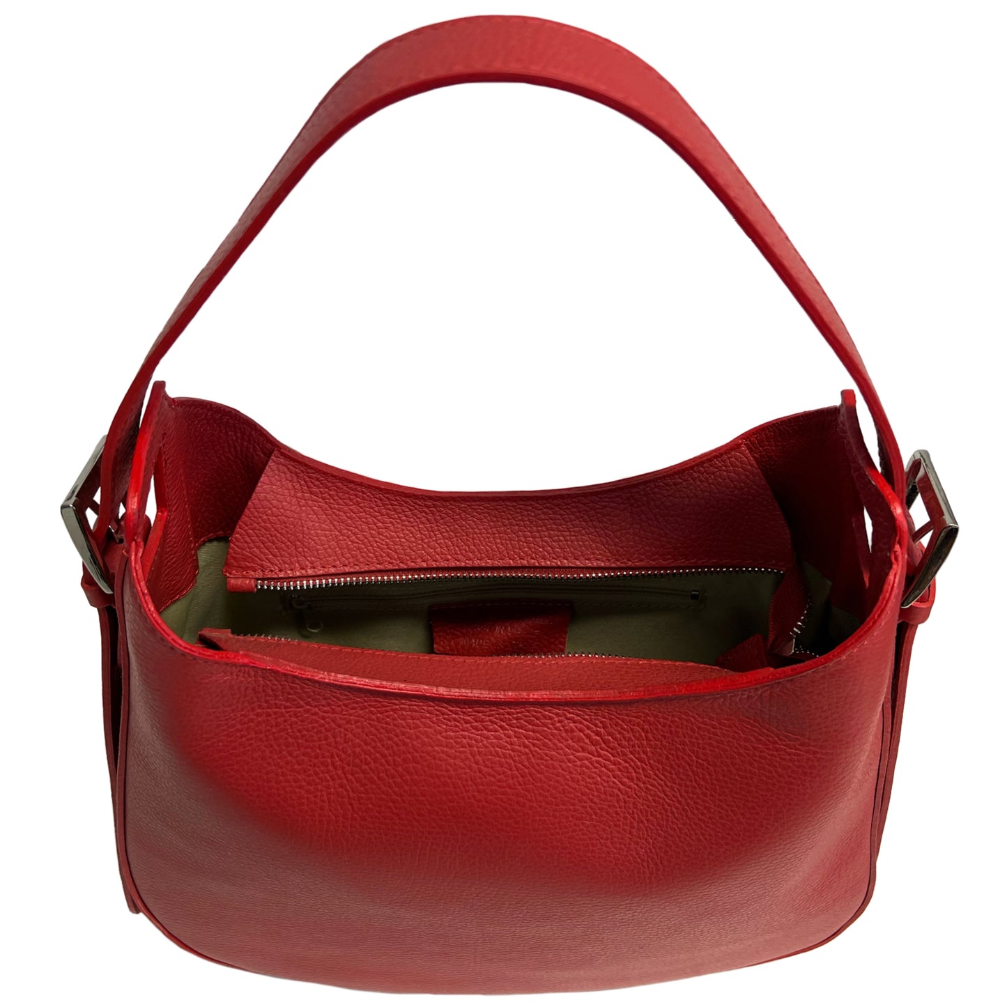 Modarno Shoulder Bag Borsa a Spalla/a mano regolabile da Donna in Vera Pelle Made in Italy