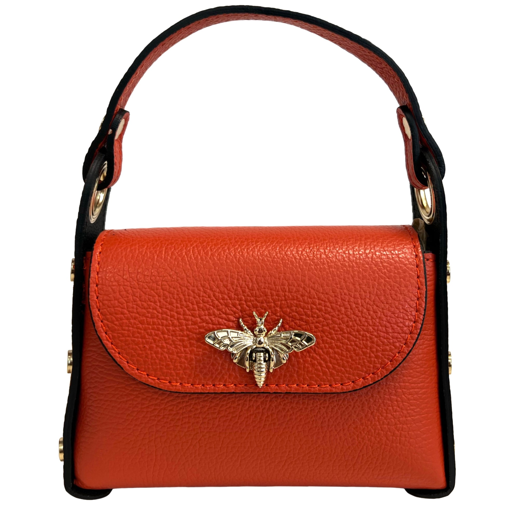 NAVYE - Borselli in pelle per le donne con slot per carte di credito e cinturino da polso, Arancione (Arancione) - NY08 NAVYE - Borselli in pelle per le donne con slot per carte di credito e cinturino da polso, Arancione (Arancione) - NY08