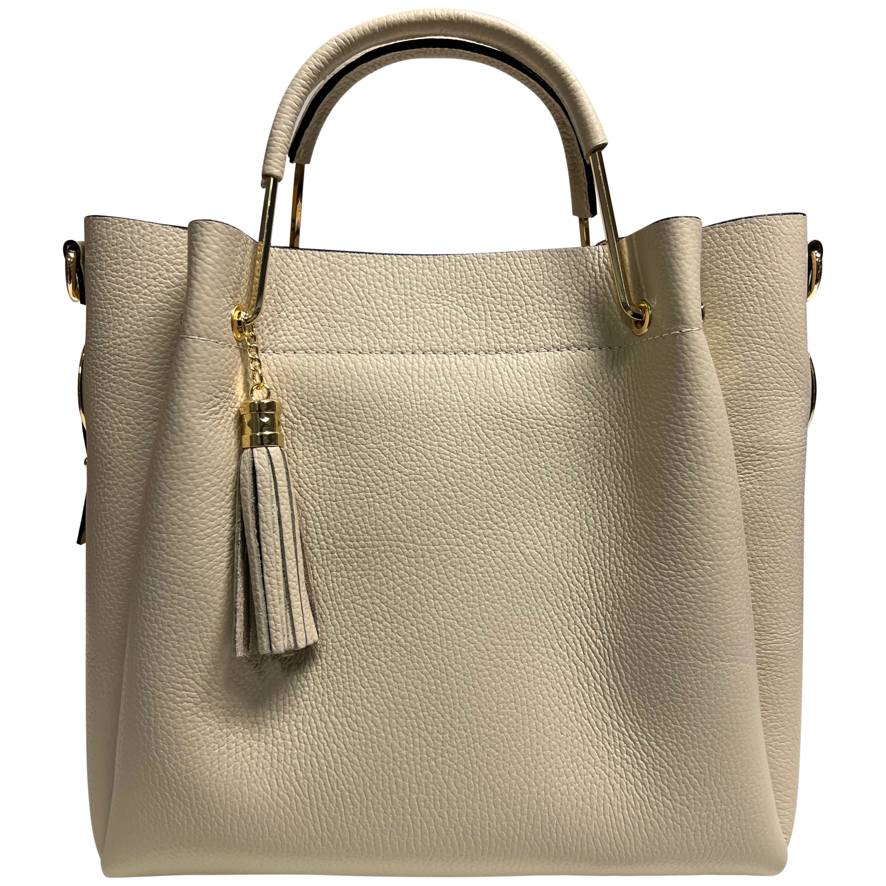 Modarno Bucket Bag für Damen aus echtem Leder + Innentasche Modell Fiona